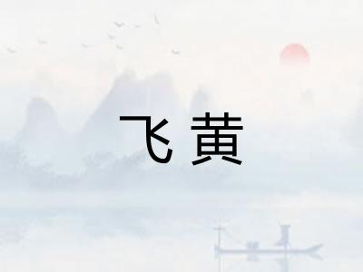 飞黄
