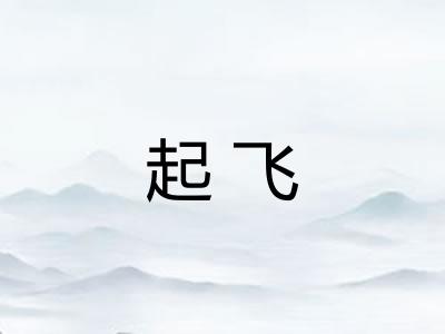 起飞