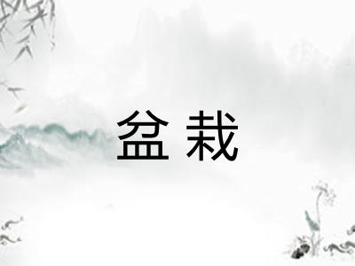 盆栽