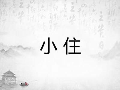 小住