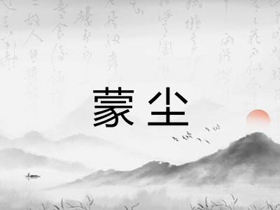 蒙尘 蒙尘