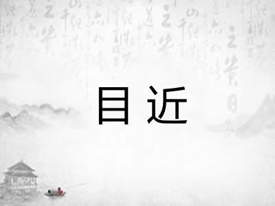 目近