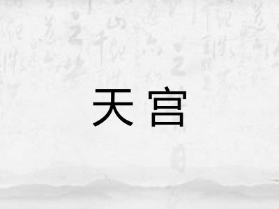 天宫 天宫