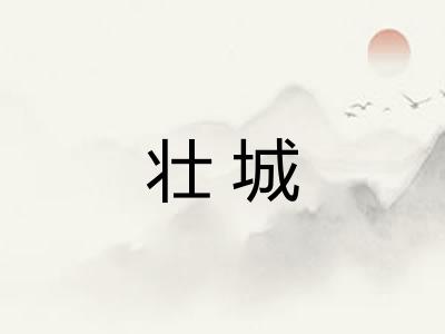 壮城 壮城