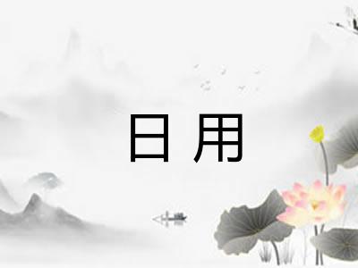 日用