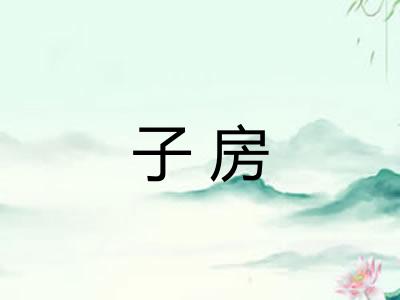 子房