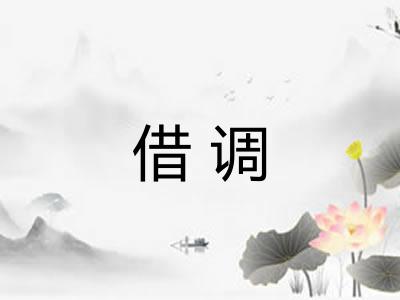 借调 借调