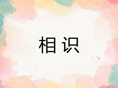 相识