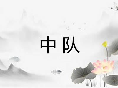中队 中队