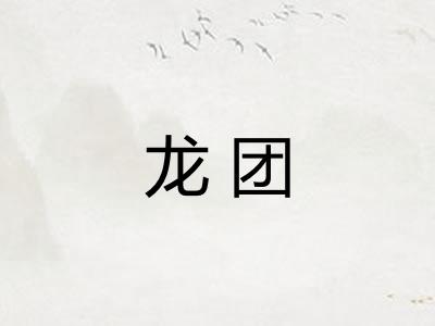 龙团