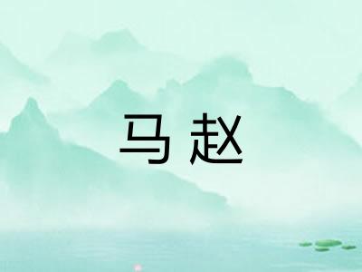 马赵