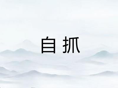 自抓