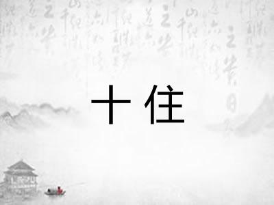 十住 十住
