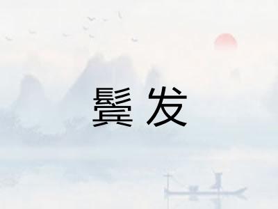 鬓发 鬓发