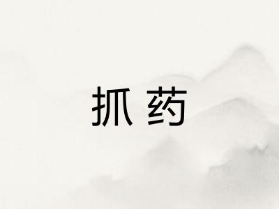抓药