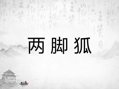 两脚狐