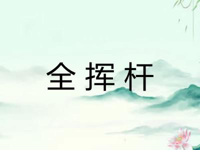 全挥杆