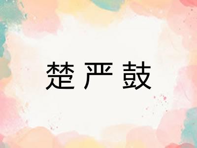 楚严鼓
