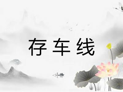 存车线