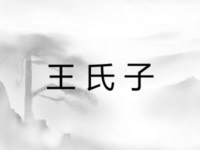 王氏子 王氏子
