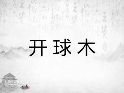 开球木