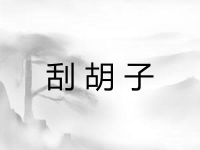 刮胡子 刮胡子