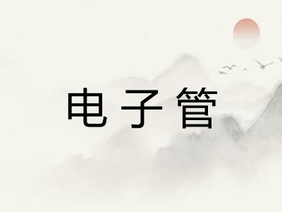 电子管