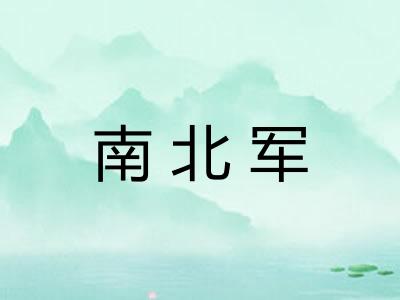 南北军
