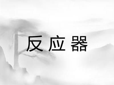 反应器 反应器