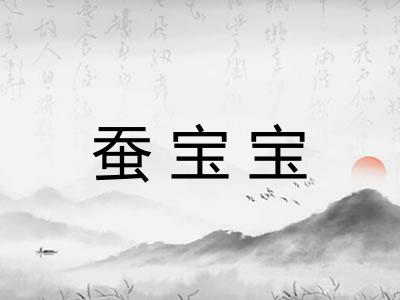 蚕宝宝 蚕宝宝