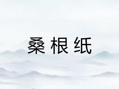 桑根纸