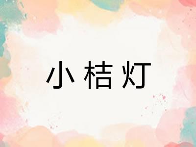 小桔灯