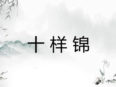 十样锦