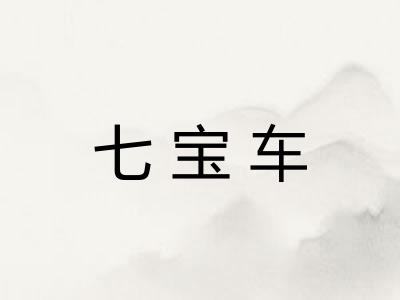 七宝车 七宝车