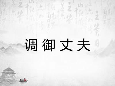 调御丈夫