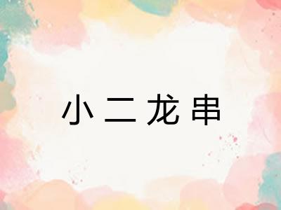 小二龙串
