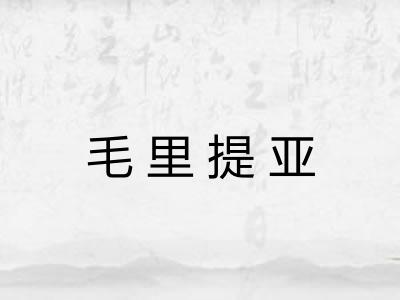 毛里提亚