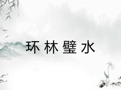 环林璧水