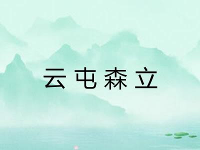 云屯森立