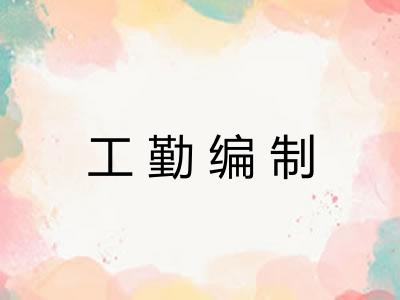 工勤编制