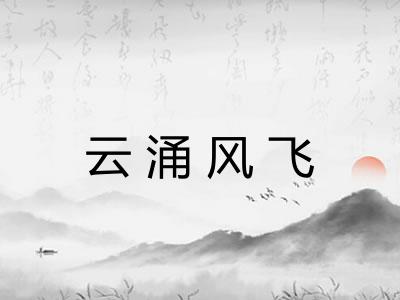 云涌风飞