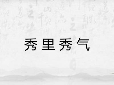 秀里秀气