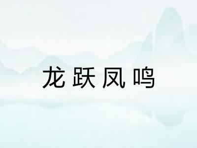 龙跃凤鸣