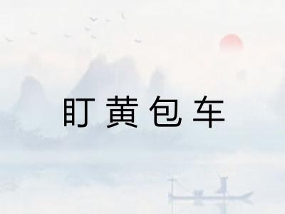 盯黄包车