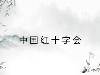 中国红十字会